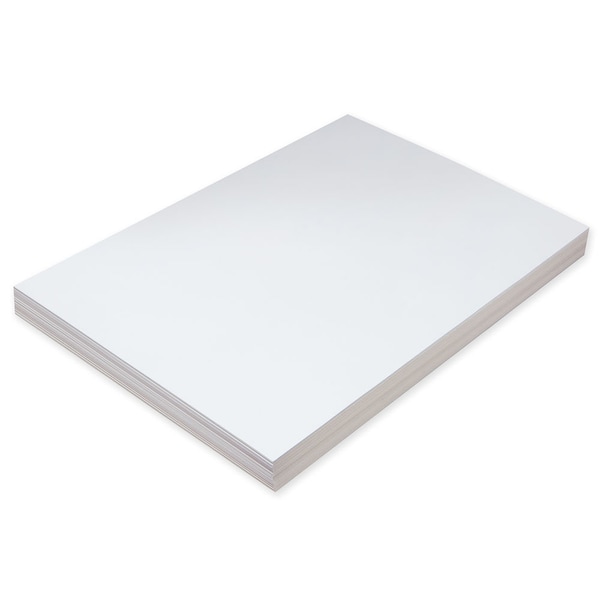 Super Heavyweight Tagboard, White, 12" x 18", PK100